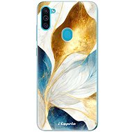 iSaprio Blue Leaves pro Samsung Galaxy M11 - Phone Cover