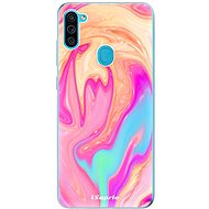 iSaprio Orange Liquid pro Samsung Galaxy M11 - Phone Cover