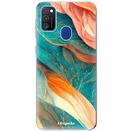 iSaprio Abstract Marble pro Samsung Galaxy M21 - Phone Cover
