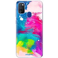 iSaprio Abstract Paint 03 pro Samsung Galaxy M21 - Phone Cover