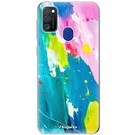 iSaprio Abstract Paint 04 pre Samsung Galaxy M21 - Kryt na mobil
