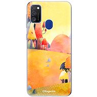 iSaprio Fall Forest pro Samsung Galaxy M21 - Phone Cover