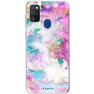 iSaprio Galactic Paper pro Samsung Galaxy M21 - Phone Cover