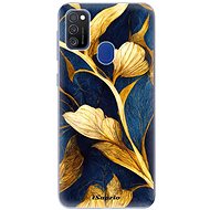 iSaprio Gold Leaves pro Samsung Galaxy M21 - Phone Cover
