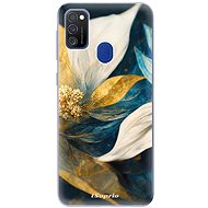 iSaprio Gold Petals pro Samsung Galaxy M21 - Phone Cover