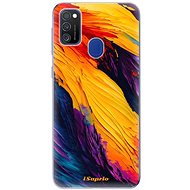 iSaprio Orange Paint pro Samsung Galaxy M21 - Phone Cover