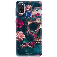 iSaprio Skull in Roses for Samsung Galaxy M21 - Phone Cover