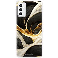 iSaprio Black and Gold pro Samsung Galaxy M52 5G - Phone Cover