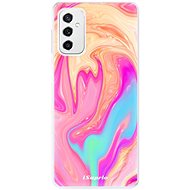 iSaprio Orange Liquid pro Samsung Galaxy M52 5G - Phone Cover