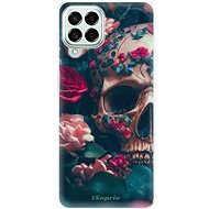 iSaprio Skull in Roses pro Samsung Galaxy M53 5G - Phone Cover