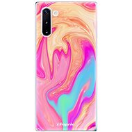 iSaprio Orange Liquid pro Samsung Galaxy Note 10 - Phone Cover