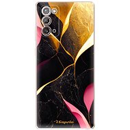 iSaprio Gold Pink Marble pro Samsung Galaxy Note 20 - Phone Cover