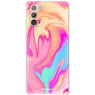 iSaprio Orange Liquid pro Samsung Galaxy Note 20 - Phone Cover