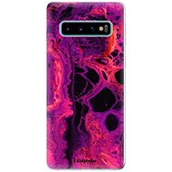 iSaprio Abstract Dark 01 for Samsung Galaxy S10 - Phone Cover