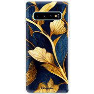 iSaprio Gold Leaves pro Samsung Galaxy S10 - Phone Cover