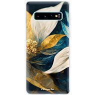 iSaprio Gold Petals pro Samsung Galaxy S10 - Phone Cover