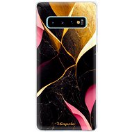 iSaprio Gold Pink Marble for Samsung Galaxy S10 - Phone Cover