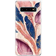 iSaprio Purple Leaves pro Samsung Galaxy S10 - Phone Cover