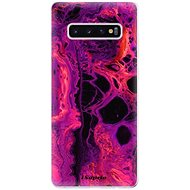 iSaprio Abstract Dark 01 pro Samsung Galaxy S10+ - Phone Cover