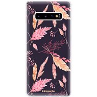 iSaprio Herbal Pattern pro Samsung Galaxy S10+ - Phone Cover