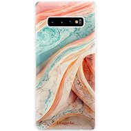 iSaprio Orange and Blue pro Samsung Galaxy S10+ - Phone Cover