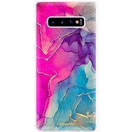 iSaprio Purple Ink pro Samsung Galaxy S10+ - Phone Cover