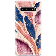 iSaprio Purple Leaves pro Samsung Galaxy S10+ - Phone Cover