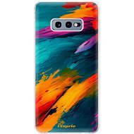 iSaprio Blue Paint pro Samsung Galaxy S10e - Phone Cover