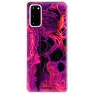 iSaprio Abstract Dark 01 for Samsung Galaxy S20 - Phone Cover
