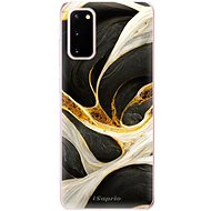 iSaprio Black and Gold pro Samsung Galaxy S20 - Phone Cover