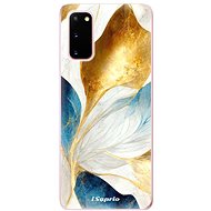 iSaprio Blue Leaves pro Samsung Galaxy S20 - Phone Cover