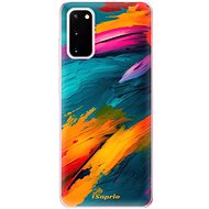 iSaprio Blue Paint for Samsung Galaxy S20 - Phone Cover
