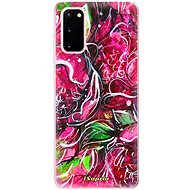 iSaprio Burgundy pro Samsung Galaxy S20 - Phone Cover
