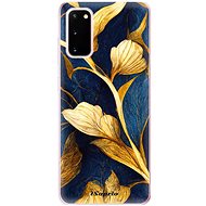 iSaprio Gold Leaves pro Samsung Galaxy S20 - Phone Cover
