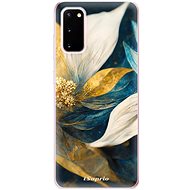 iSaprio Gold Petals pro Samsung Galaxy S20 - Phone Cover