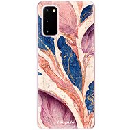 iSaprio Purple Leaves pro Samsung Galaxy S20 - Phone Cover