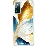 iSaprio Blue Leaves pro Samsung Galaxy S20 FE - Phone Cover