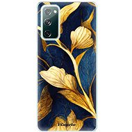 iSaprio Gold Leaves pro Samsung Galaxy S20 FE - Phone Cover