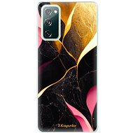 iSaprio Gold Pink Marble for Samsung Galaxy S20 FE - Phone Cover