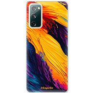 iSaprio Orange Paint pro Samsung Galaxy S20 FE - Phone Cover