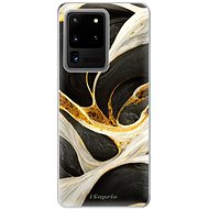 iSaprio Black and Gold pro Samsung Galaxy S20 Ultra - Phone Cover