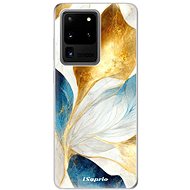 iSaprio Blue Leaves pro Samsung Galaxy S20 Ultra - Phone Cover