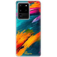iSaprio Blue Paint pro Samsung Galaxy S20 Ultra - Phone Cover