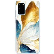 iSaprio Blue Leaves pro Samsung Galaxy S20+ - Phone Cover