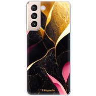 iSaprio Gold Pink Marble pro Samsung Galaxy S21 - Phone Cover