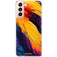 iSaprio Orange Paint pro Samsung Galaxy S21 - Phone Cover