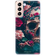 iSaprio Skull in Roses pro Samsung Galaxy S21 - Phone Cover