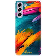 iSaprio Blue Paint pro Samsung Galaxy S21 FE 5G - Phone Cover