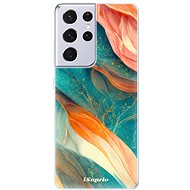 iSaprio Abstract Marble pro Samsung Galaxy S21 Ultra - Phone Cover