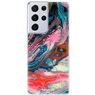iSaprio Abstract Paint 01 pro Samsung Galaxy S21 Ultra - Phone Cover
